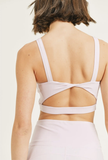 Twist Back Sports Bra