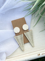 Modern Triangle Earrings