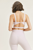 Twist Back Sports Bra